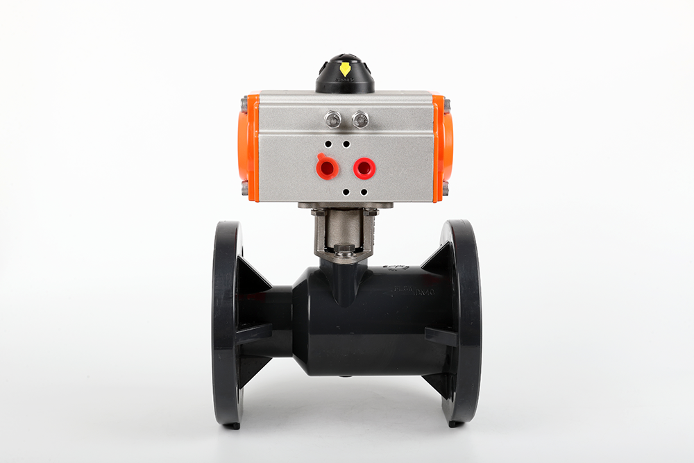 昌化镇气动法兰一体球阀